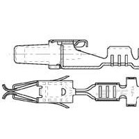 Liitinkontakti, Junior Power Timer, naaras, 0,5-1,5mm2