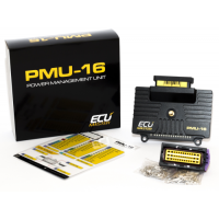 Ecumaster PMU-16DL virranhallintalaite tiedonkeruulla