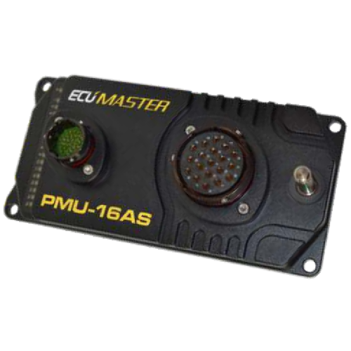 Ecumaster PMU-16 Autosport - virranhallintalaite tiedonkeruulla