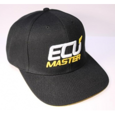 Ecumaster lippis, Flat Bill Snapback, musta